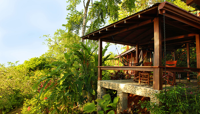 Jungle room views Aguila de Osa